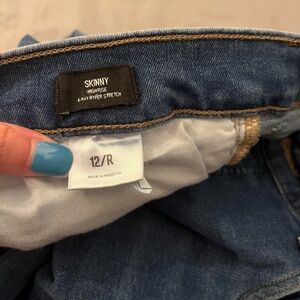 Express High Rise Skinny Jeans